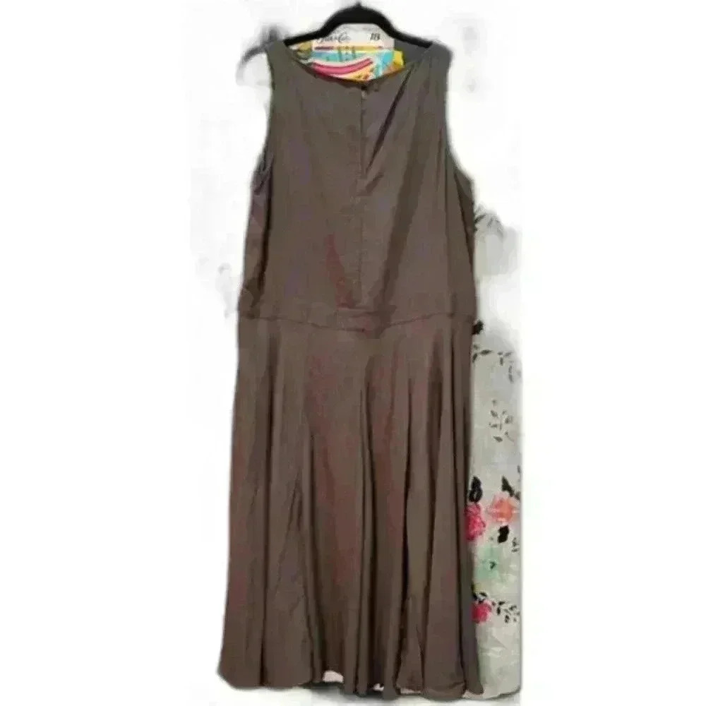 Prologue Sleeveless Gray Maxi Dress Size Medium‎ - Picture 2 of 6